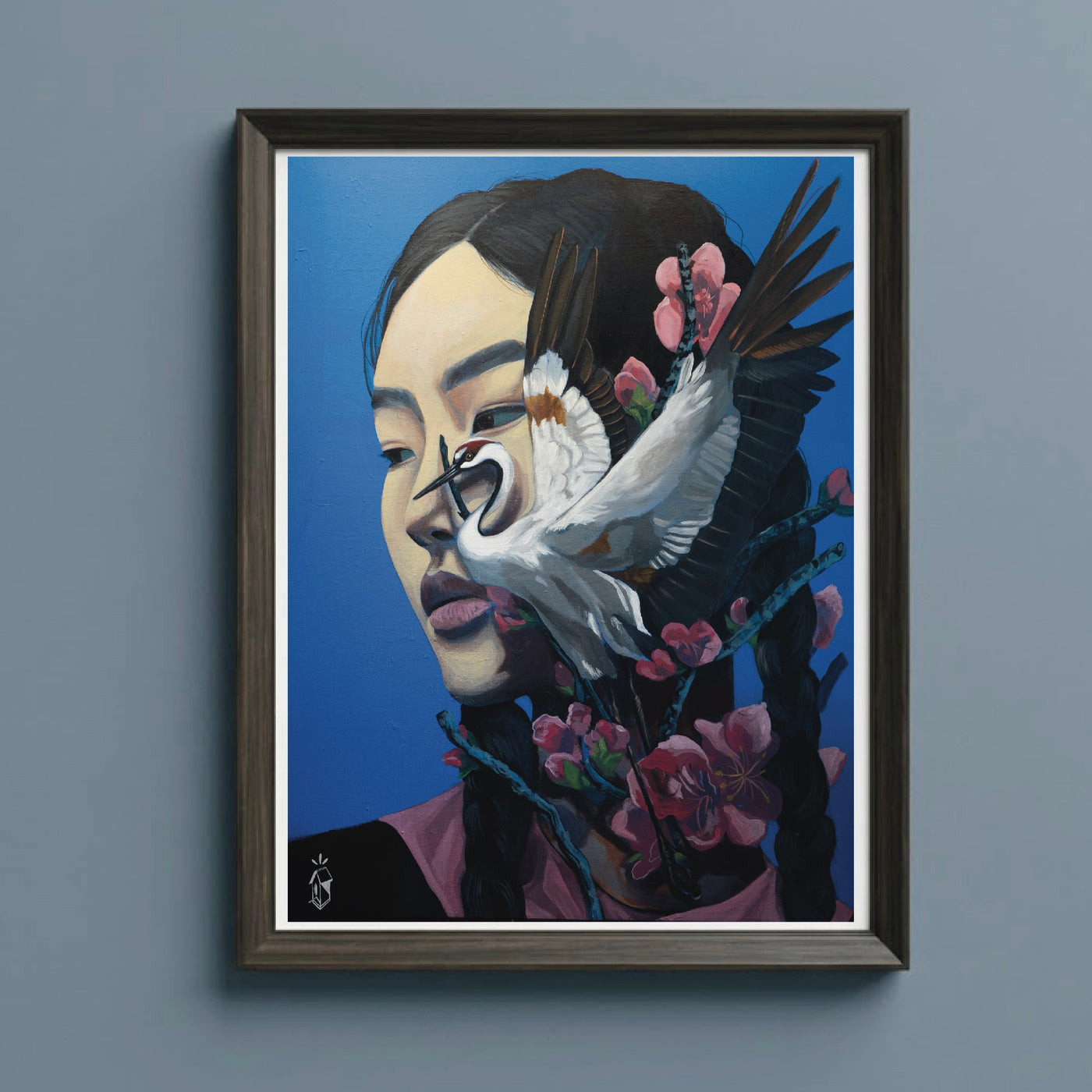 Fine Art Print "Sakura" — réplica firmada y numerada de la obra de Nicolás Sark PEW1