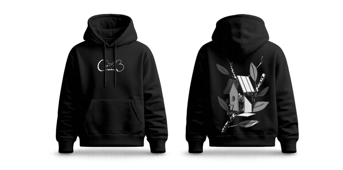 PEW1 Hoodie Casa negro
