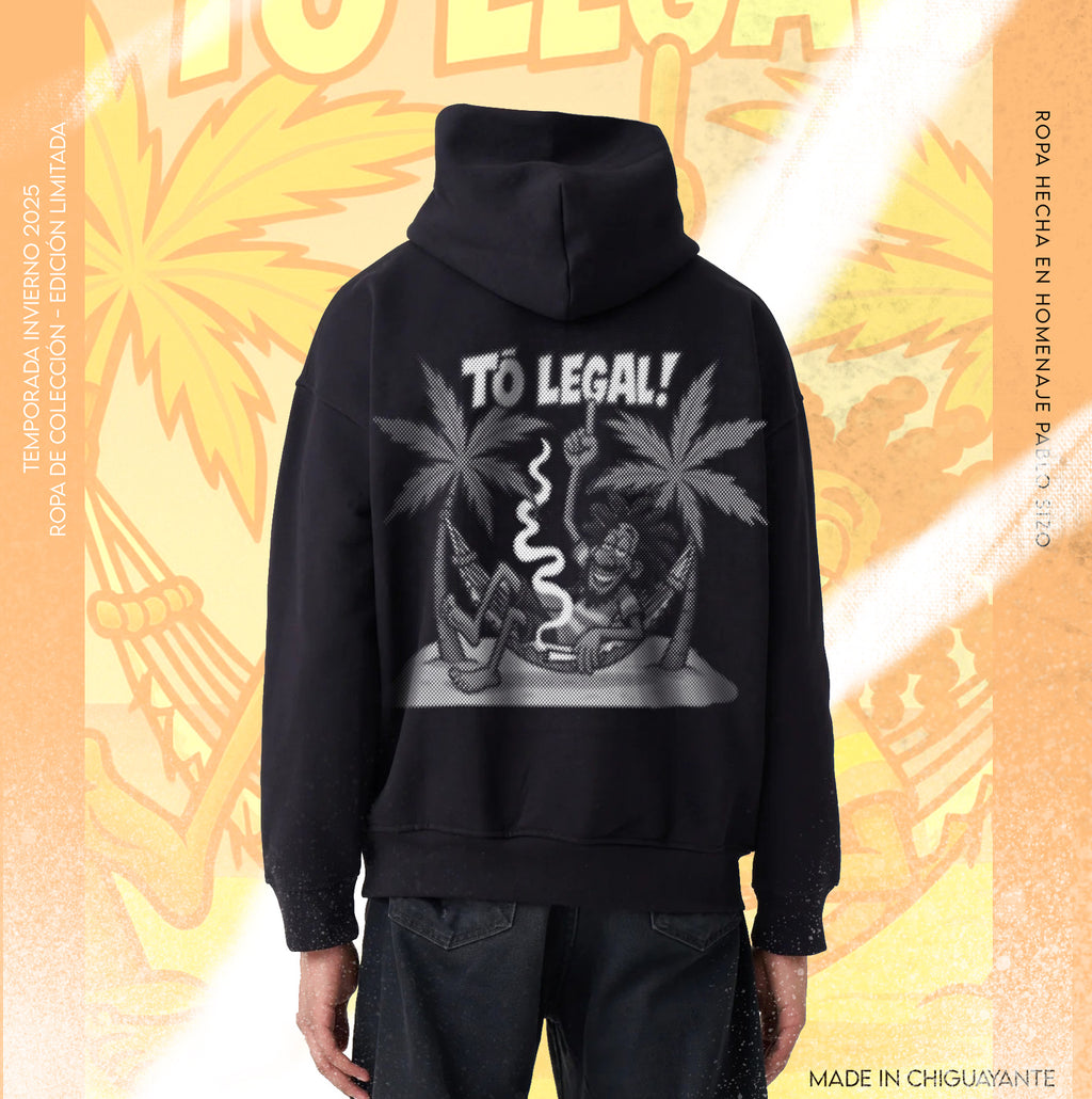 HOODIE SIZ " TO LEGAL "