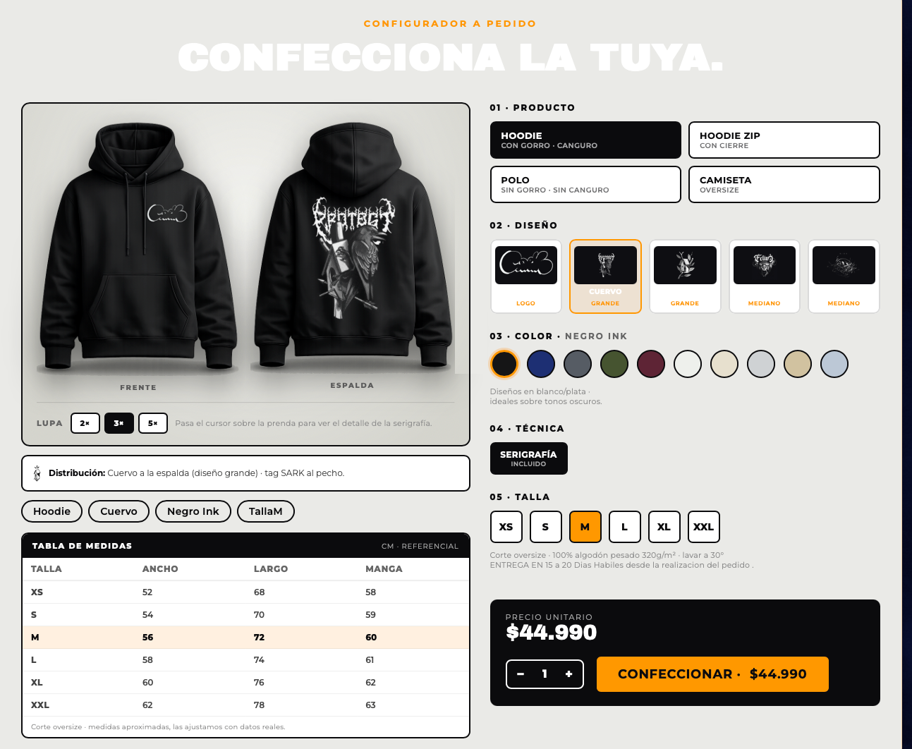 Prenda Personalizada