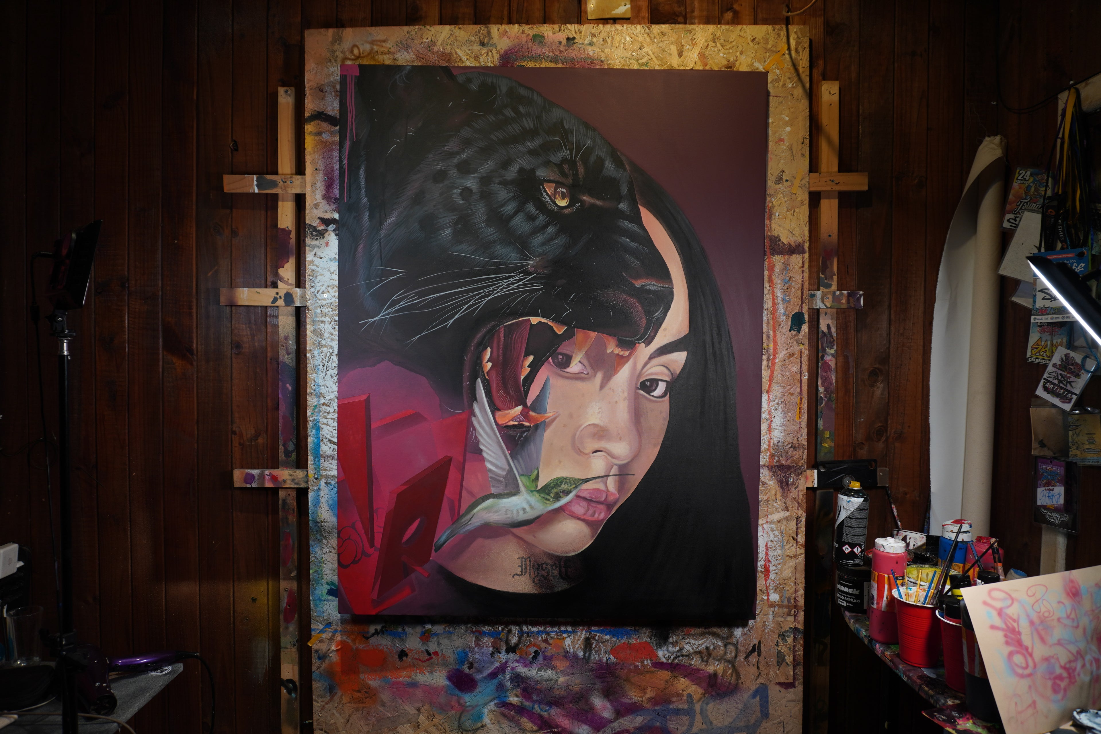 "Rugido" - Original Paint