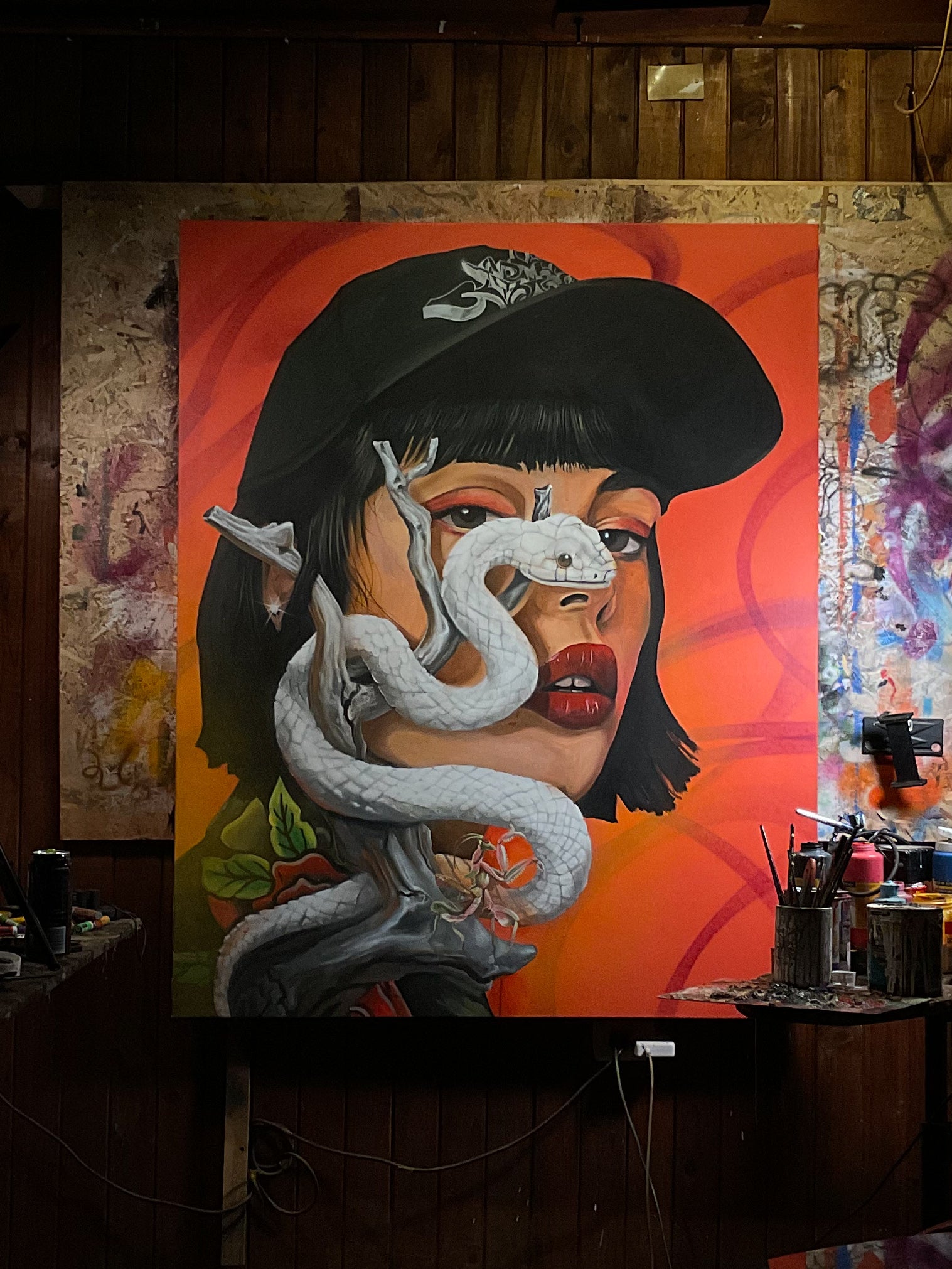 "Sagrado Prohibido" - Original Paint