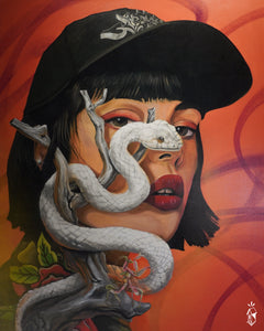 "Sagrado Prohibido" — detalle de la obra original