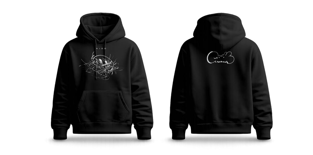 PEW1 Hoodie Nido negro
